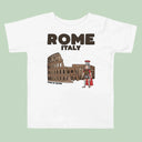 Rome Italy Colosseum Gladiator T-Shirt Kids Size 2-5 years