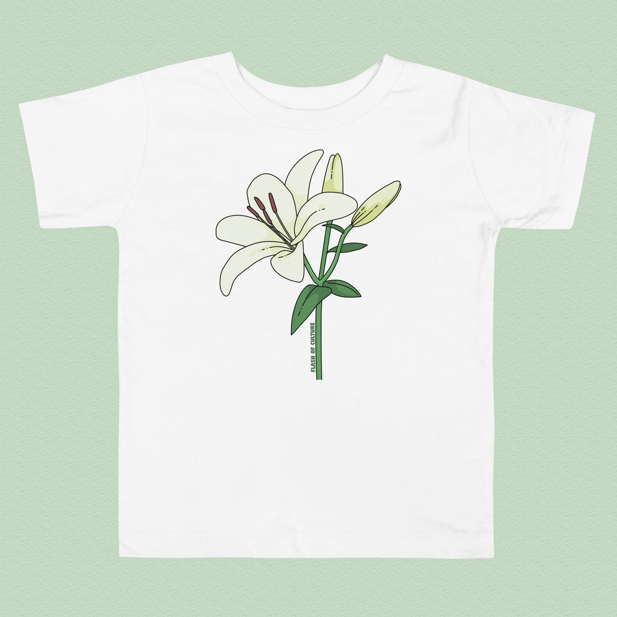 Italian Lily T-Shirt Kids Size 2-5 years