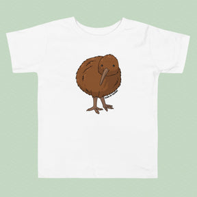 New Zealand Kiwi Bird T-Shirt Kids Size 2-5 years