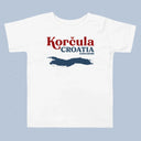 Korčula Croatia T-Shirt Kids Size 2-5 years