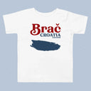 Brač Croatia Island T-Shirt Kids Size 2-5 years