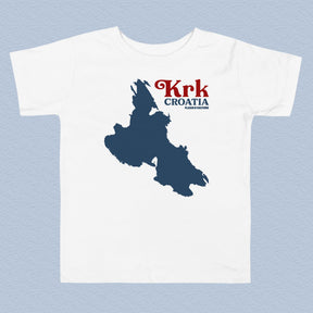 Island of Krk Croatia T-Shirt Kids Size 2-5 years