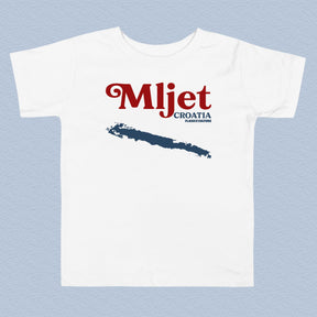 Mljet Croatian Island T-Shirt Kids Size 2-5 years