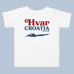 Hvar Croatia Island T-Shirt Kids Size 2-5 years