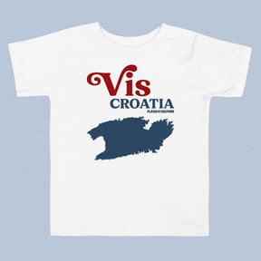 Island of Vis, Croatia T-Shirt Kids Size 2-5 years