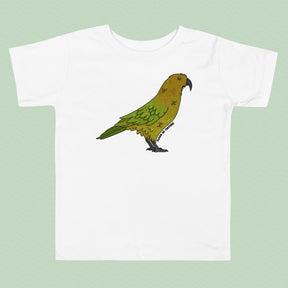 New Zealand Kea Bird T-Shirt Kids Size 2-5 years