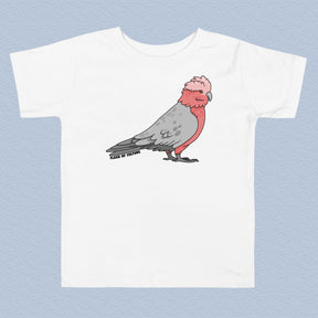 Australian Galah T-Shirt Kids Size 2-5 years