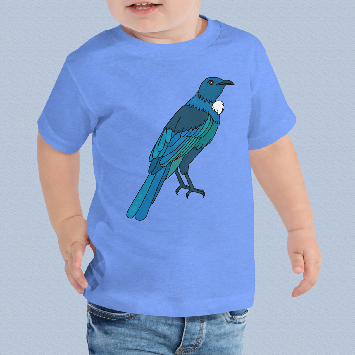 New Zealand Tui Bird Toddler T-Shirt