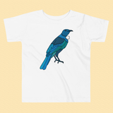 New Zealand Tui Bird Toddler T-Shirt