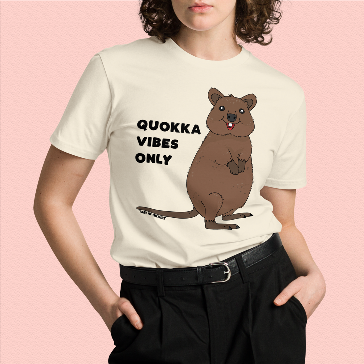 Quokka Vibes Only Adult T-Shirt