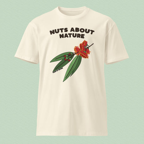 Gumnuts T-Shirt 'Nuts About Nature' Adults Unisex