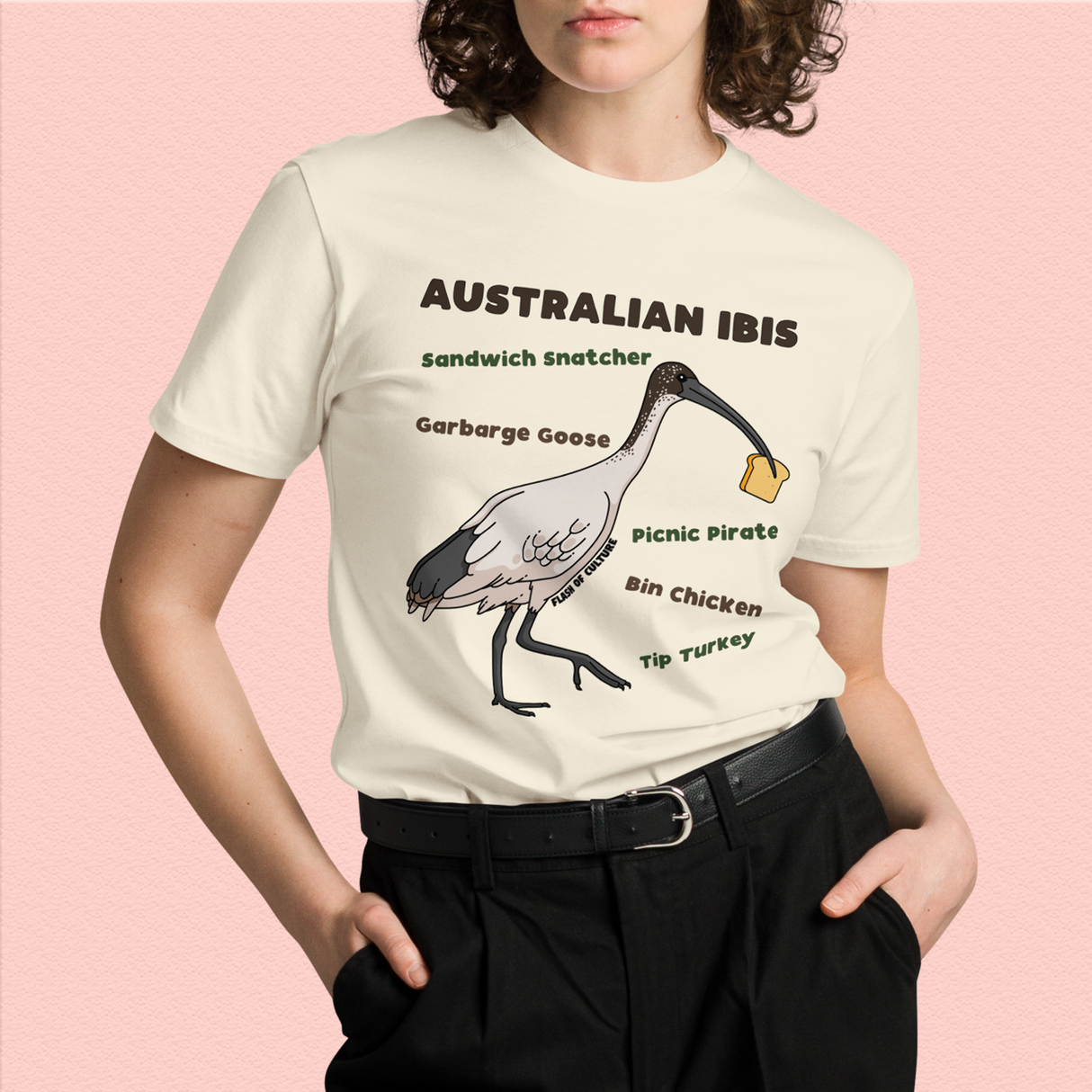 Australian Ibis Bin Chicken Nicknames T-Shirt Adults