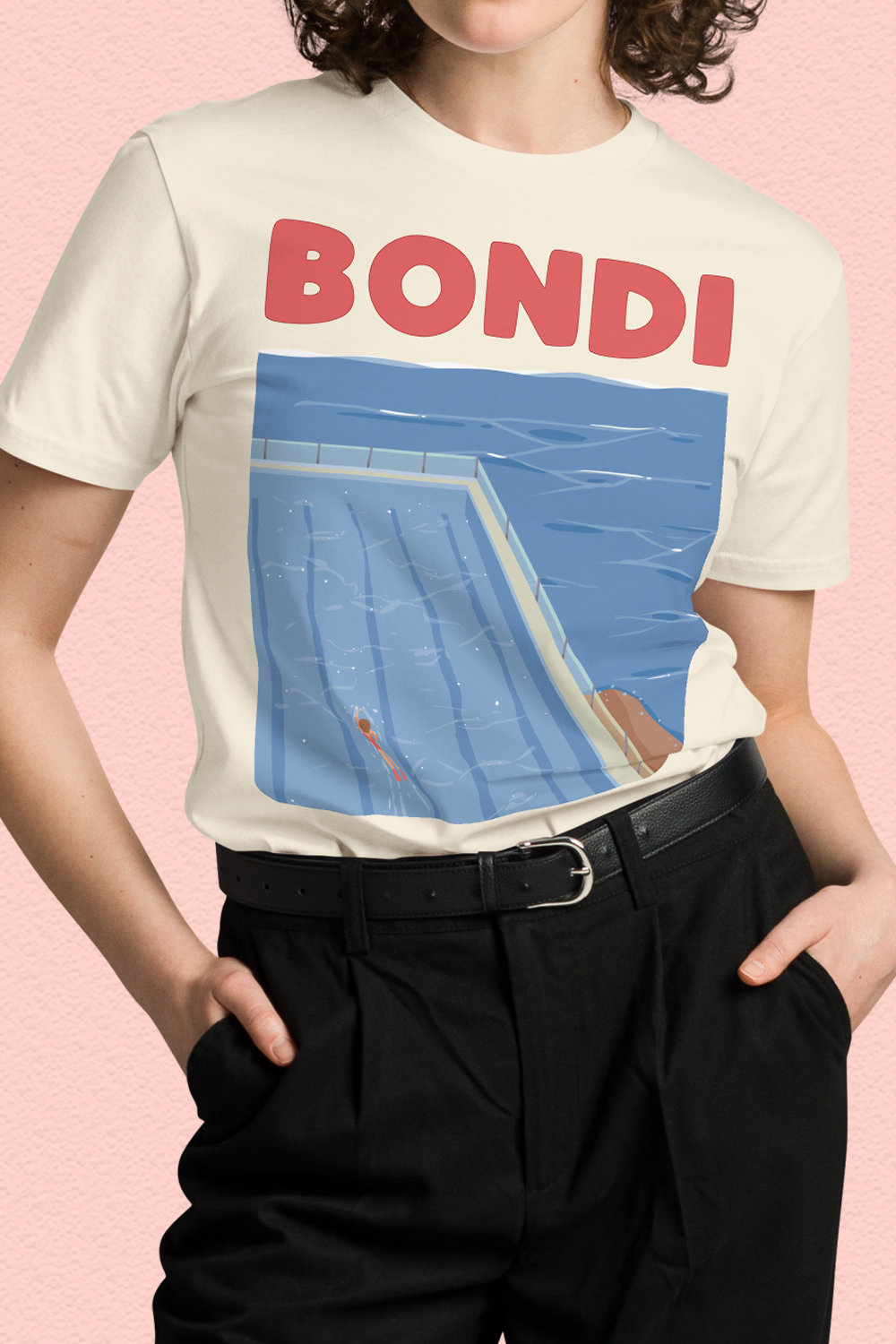 Bondi Beach T-Shirt Adults Premium