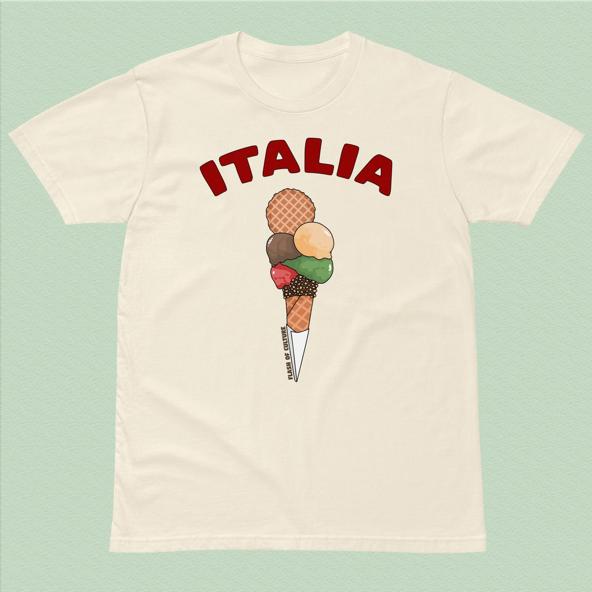 Italia Gelato T-Shirt Adult Unisex