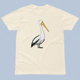 Australian Pelican T-Shirt Premium Adult Unisex