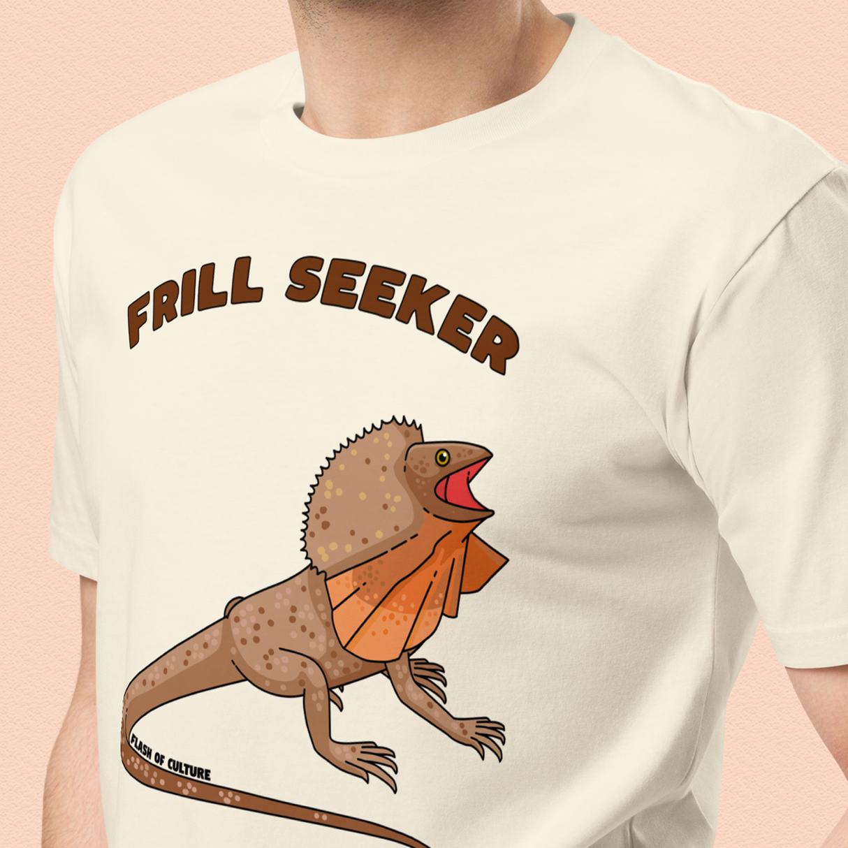 Frill-Necked Lizard Frill Seeker T-Shirt Adult Unisex