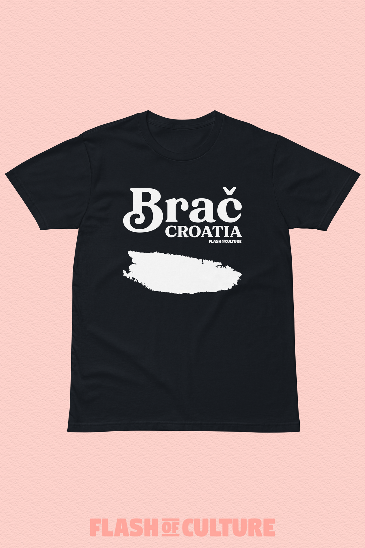 Brač, Croatian Island T-Shirt Adult Unisex