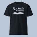Korcula Croatia Island Map T-Shirt Adult Unisex