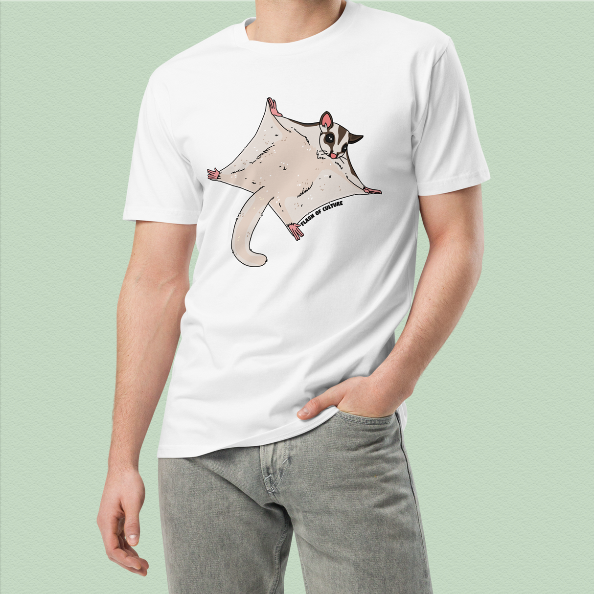 Australian Sugar Glider T-Shirt Adult