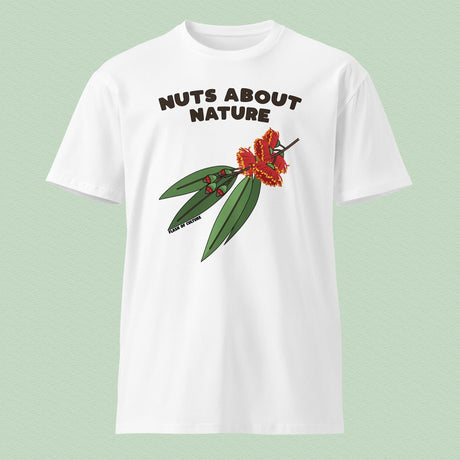 Gumnuts T-Shirt 'Nuts About Nature' Adults Unisex