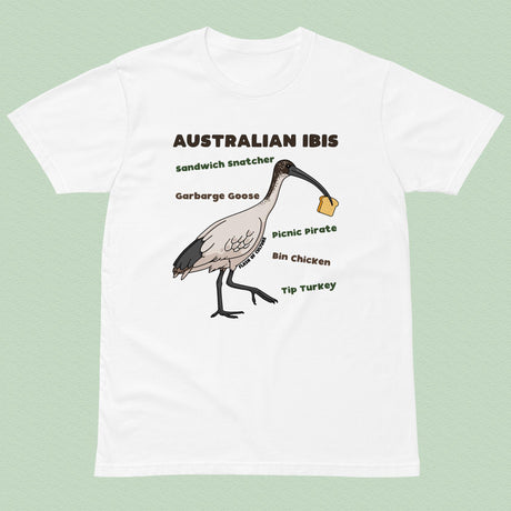 Australian Ibis Bin Chicken Nicknames T-Shirt Adults