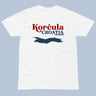 Korcula Croatia Island Map T-Shirt Adult