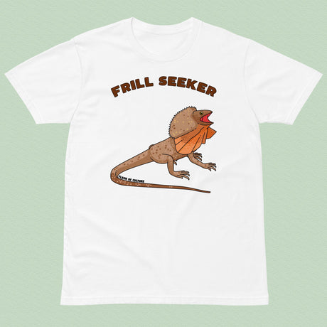 Frill-Necked Lizard Frill Seeker T-Shirt Adult Unisex