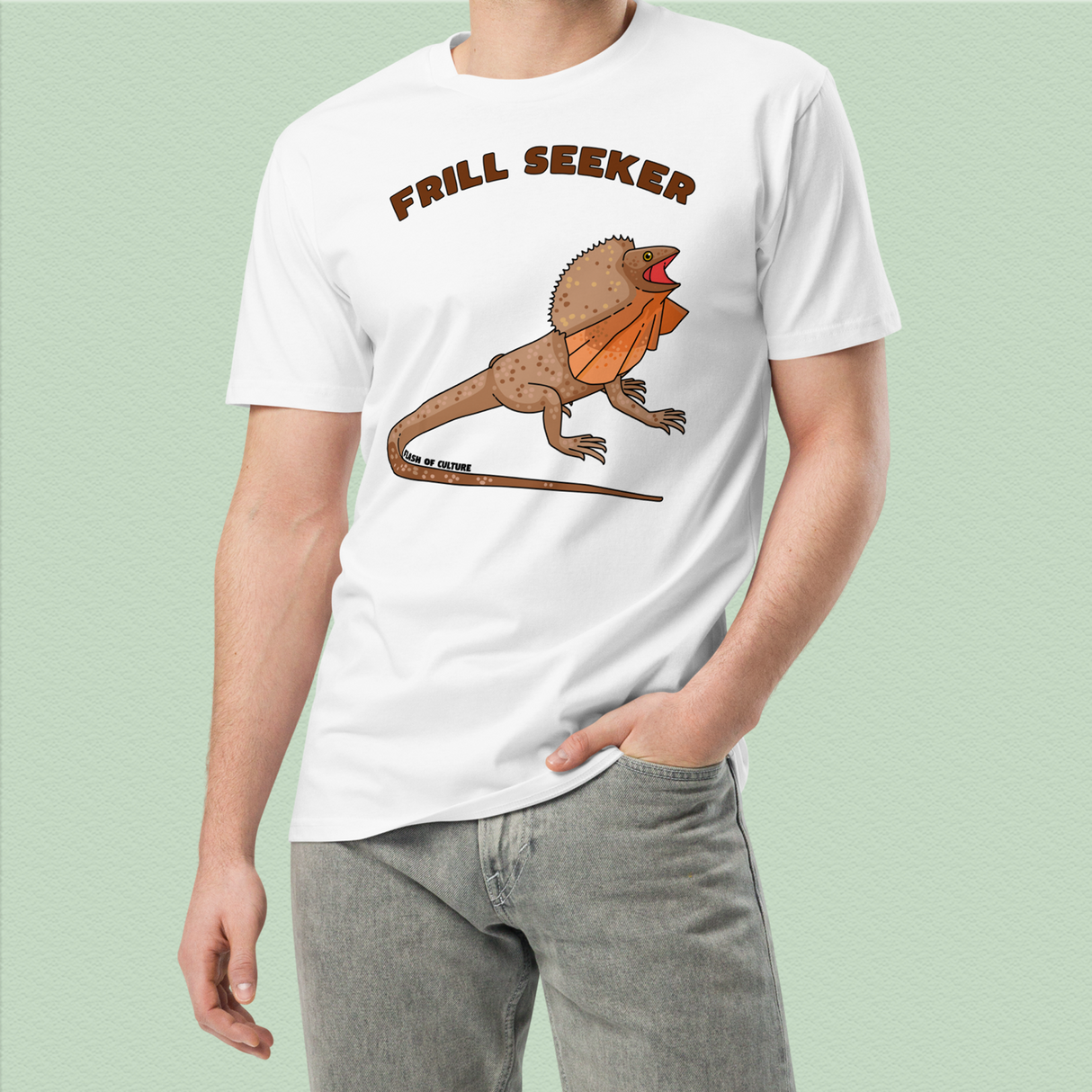 Frill-Necked Lizard Frill Seeker T-Shirt Adult Unisex