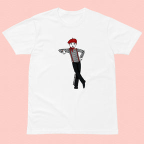 French Mime T-Shirt Adult Unisex