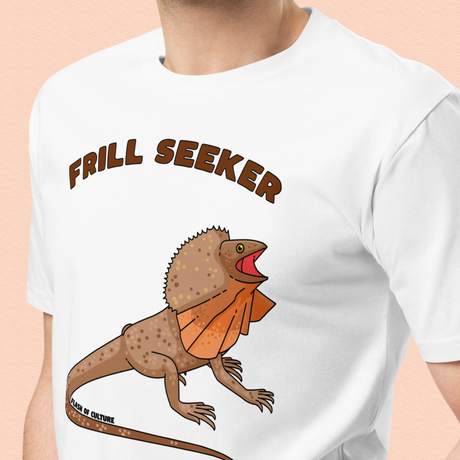 Frill-Necked Lizard Frill Seeker T-Shirt Adult Unisex