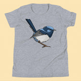 Superb Fairy Wren T-Shirt for Kids