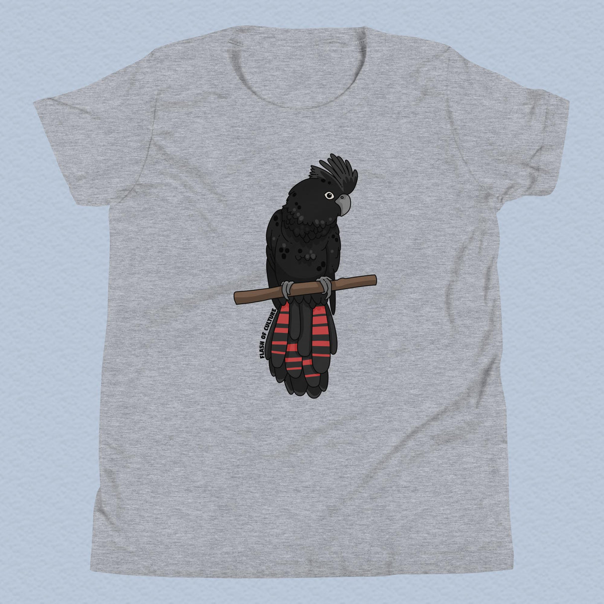 Black Cockatoo Kids Shirt