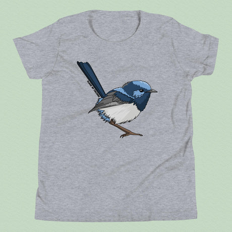 Superb Fairy Wren T-Shirt for Kids