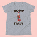 Rome Italy Gladiator T-Shirt Kids Youth Size 6+ years