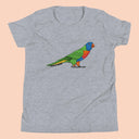 Australian Rainbow Lorikeet T-Shirt Kids Youth Size 6+ years
