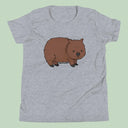 Australian Wombat T-Shirt Kids Youth Size 6+ years