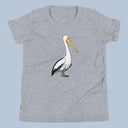 Australian Pelican Kids T-Shirt Kids Youth Size 6+ years