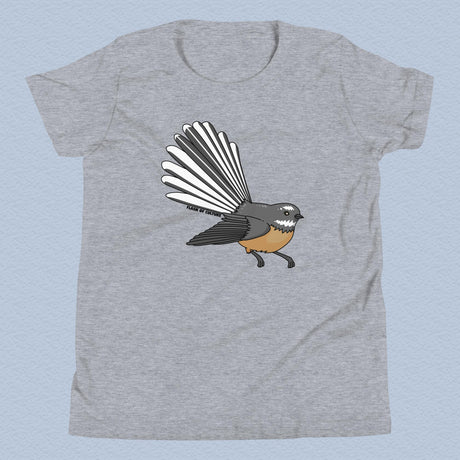 New Zealand Fantail Bird T-Shirt Kids