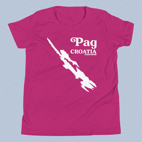 Pag Island Croatia T-Shirt Kids Unisex