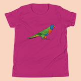 Australian Rainbow Lorikeet Kids T-shirt Ages 6+