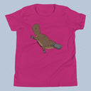 Australian Platypus T-Shirt Kids Youth Size 6+ years