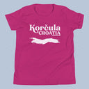 Korcula Croatia T-Shirt Kids Youth Size 6+ years