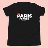 Paris France Beret T-Shirt Kids