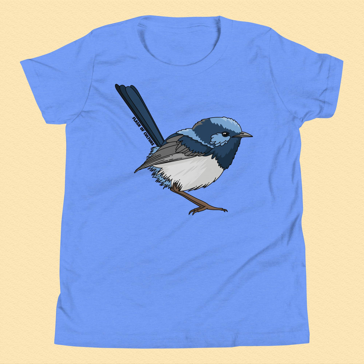 Superb Fairy Wren T-Shirt for Kids