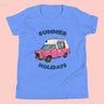 Summer Holidays Ice Cream Van Kids T-Shirt