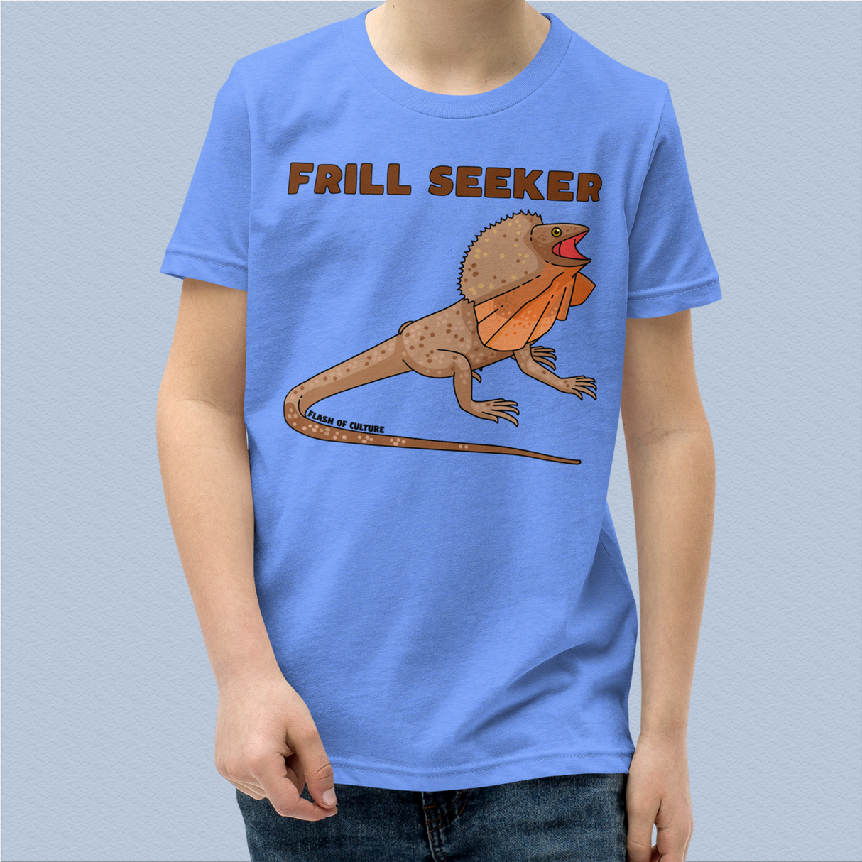 Australian Frill Neck LIzard T-Shirt Frill Seeker Kids