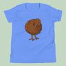 Kids' Kiwi Bird T-Shirt, New Zealand Wildlife Tee, Soft Cotton Kids Shirt