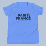 Paris France Kids T-Shirt with mime