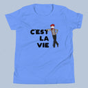 C'est La Vie T-Shirt Kids, French Tshirts Youth Size 6+ years