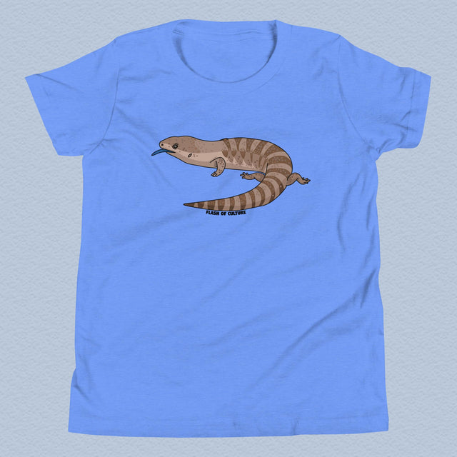 Blue Tongue Lizard T-Shirt Kids Youth Size 6+ years